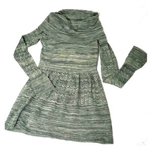 Heather b striped sweater dress